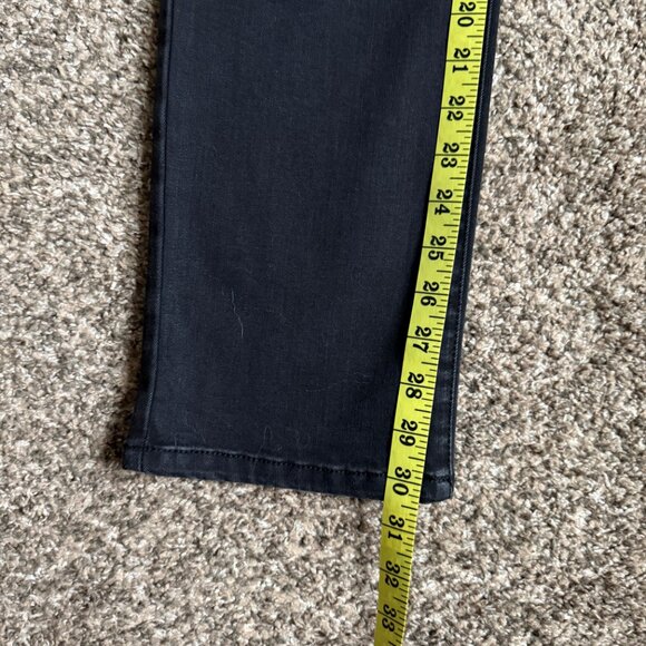 Worn Once! Wit & Wisdom Strait Leg Black Washed/Grey Jeans, Size 8 - Picture 7 of 13